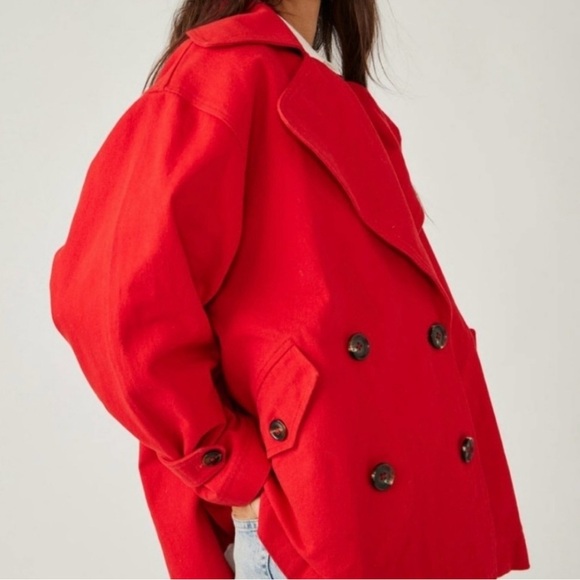 Free People Highlands Solid Peacoat - Picture 2 of 7